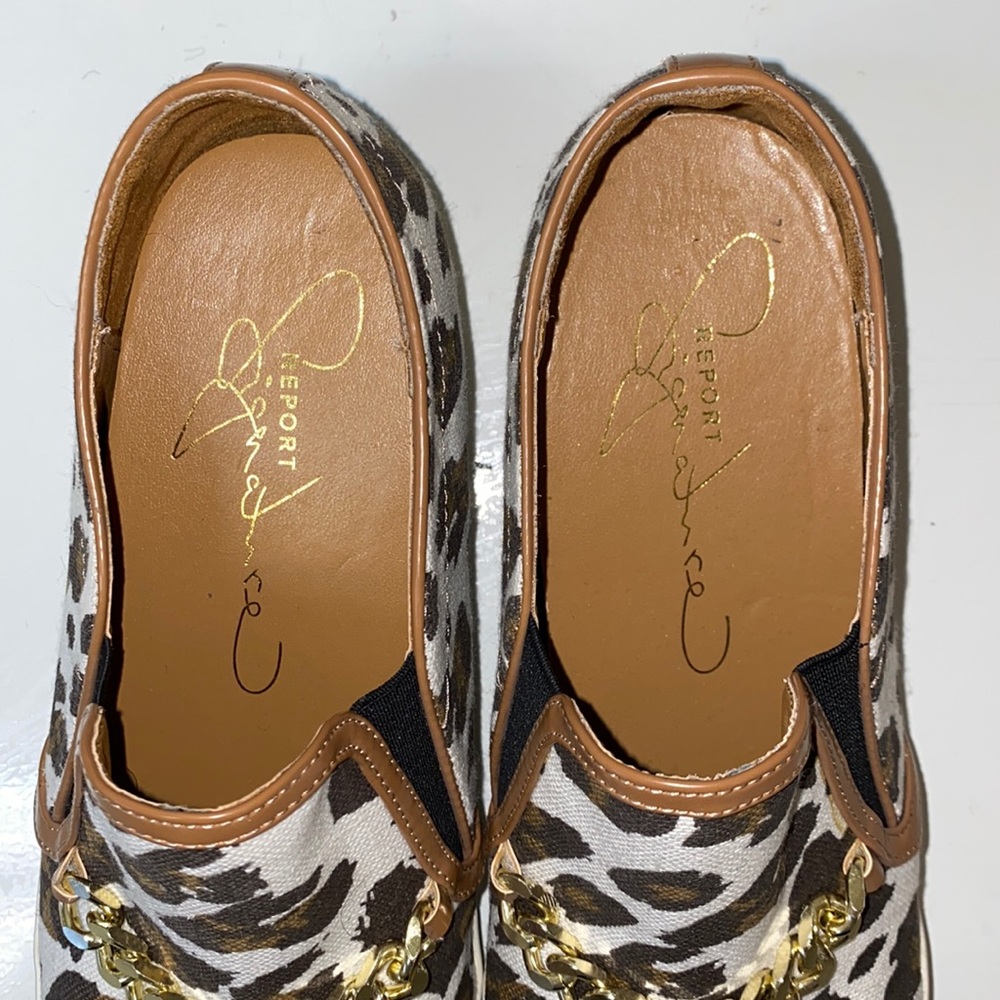 Fun Leopard Print Sneakers - Picture 2 of 8